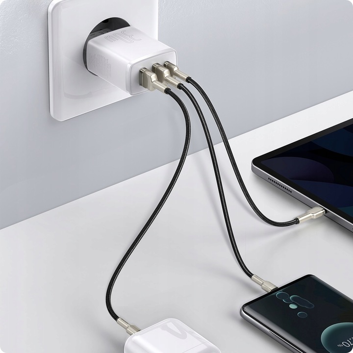 BASEUS SZYBKA ŁADOWARKA DO TELEFONU ZASILACZ USB USB-C TYP-C 30W PD QC 3.0