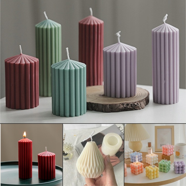 Wosk sojowy KeraSoy Pillar 4120 2kg do świec wolnostojących