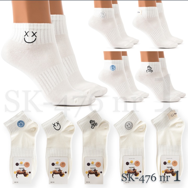 SKARPETKI BAWEŁNIANE SPORTOWE SKARPETY ODDYCHAJĄCE JAKOŚĆ PREMIUM