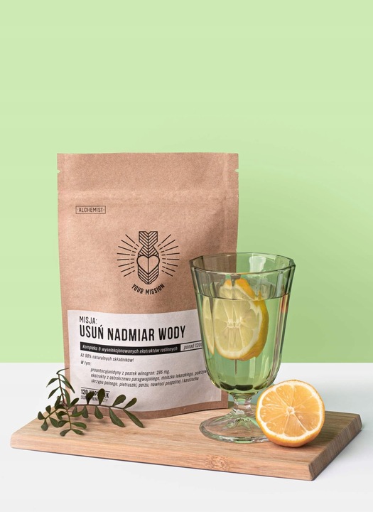MISJA: Usuń nadmiar wody! 9 ekstraktów 120 kapsułek Alchemist