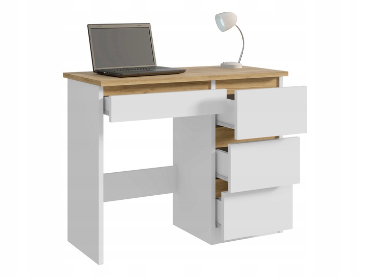 BIURKO KOMPUTEROWE Z SZUFLADAMI BETA 3 NORGE MEBLE