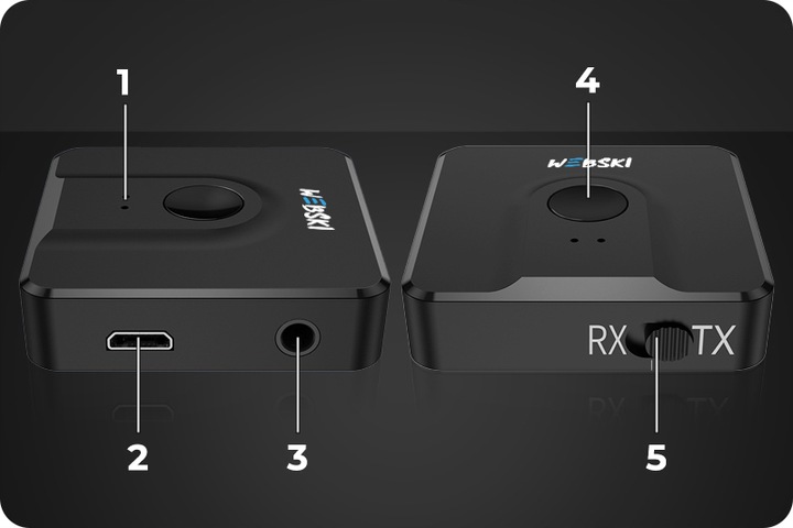 ODBIORNIK NADAJNIK BLUETOOTH DO TELEWIZORA WIEŻY