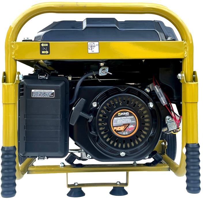 Agregat prądotwórczy 5,25kW generator prądu AVR ele-start koła