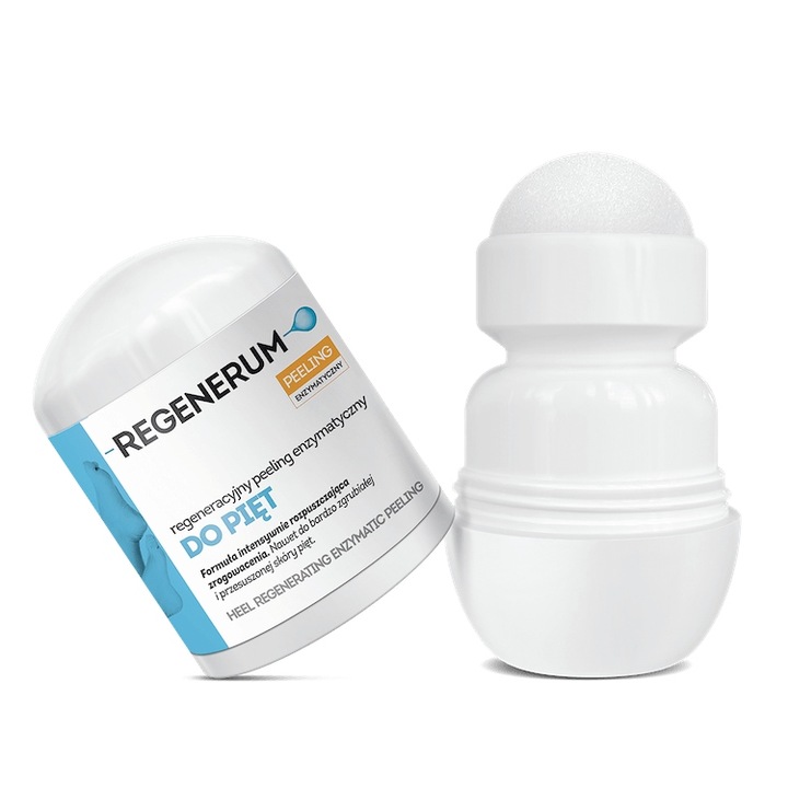 Regenerum regeneracyjny PEELING enzymatyczny do pięt Roll On