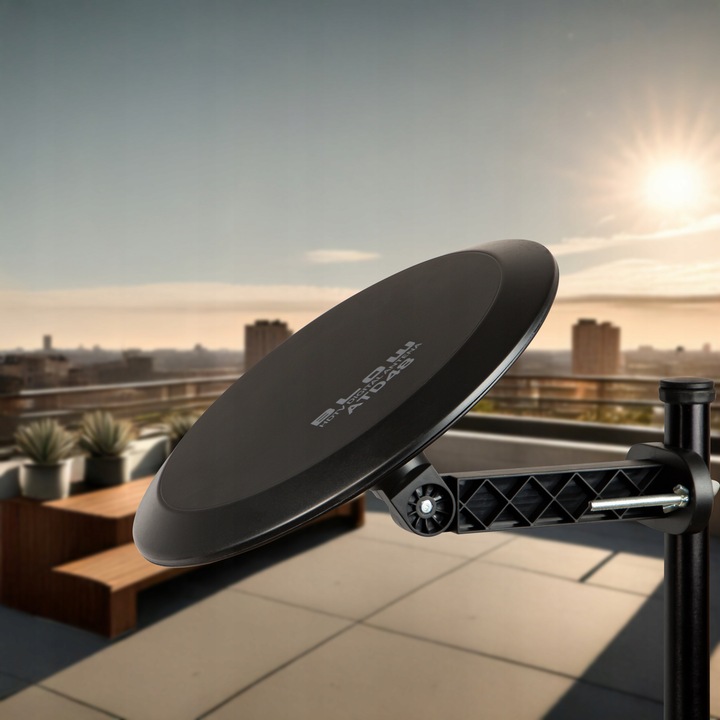 AKTYWNA ANTENA ZEWNĘTRZNA DO TV NAZIEMNEJ DOOKÓLNA 360 DVB-T 4K LTE
