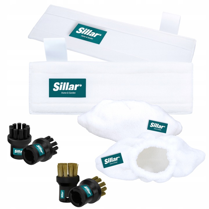 4 Szczotki 4 Ściereczki do parownic Karcher SC1 SC2 SC3 SC4 SC5 SC6