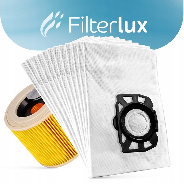 12x Worki Do Odkurzacza KARCHER WD3 WD2 V12 V15 V-17 V19 SE4001 Plus