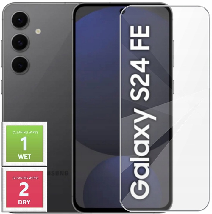 Etui Do SAMSUNG GALAXY S24 Fe +Szkło WZMACNIANE 360° do MAGSAFE CLEAR CASE