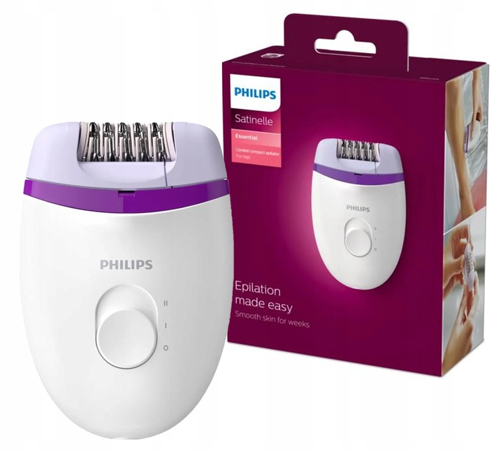 DEPILATOR GOLARKA MASZYNKA PHILIPS Satinelle Essential BRE