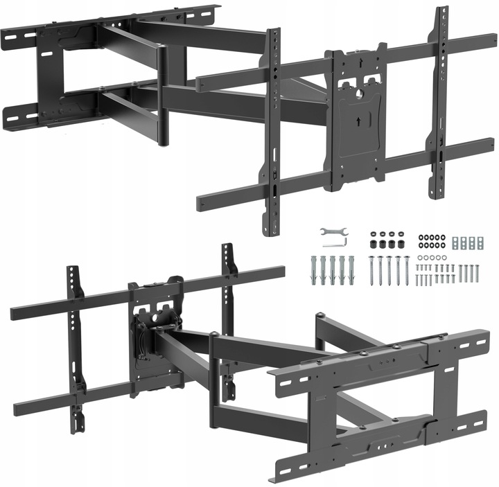 92cm DŁUGI Uchwyt do Telewizora Wieszak TV 42-90 cale ULTRA MOCNY TEST