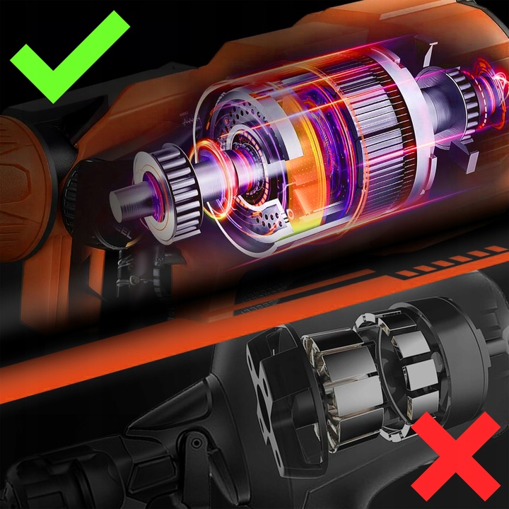 Pistolet Do Malowania Ścian Elektryczny Agregat Malarski 3 Dysze 70DIN