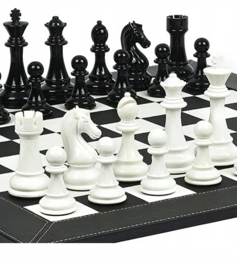 SZACHY KLASYCZNE 25X25 GRA SKŁADANE SZACHOWNICA