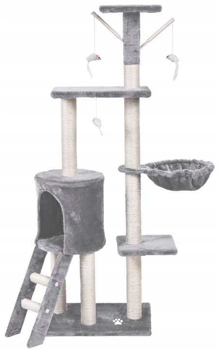 DRAPAK DLA KOTA WIEŻA LEGOWISKO DOMEK 5 POZIOMÓW