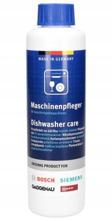 Środek czyszczący Dishwasher Care do zmywarki Bosch, Siemens (250 ml)