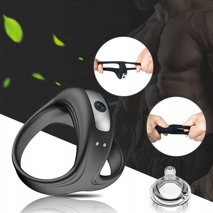 PIERŚCIEŃ EREKCYJNY pierścionek NA PENISA WIBRATOR