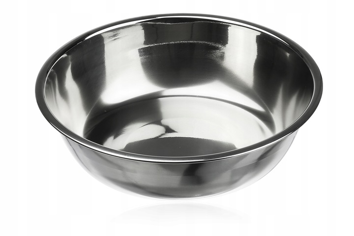 PODWÓJNA MISKA STALOWA DLA PSA KOTA STOJAK PODSTAWKA 2x450ml NA KARMĘ WODĘ