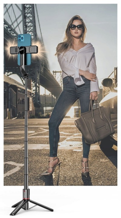 FEEGAR KIJEK SELFIE STICK TRIPOD BLUETOOTH STATYW PREZENT