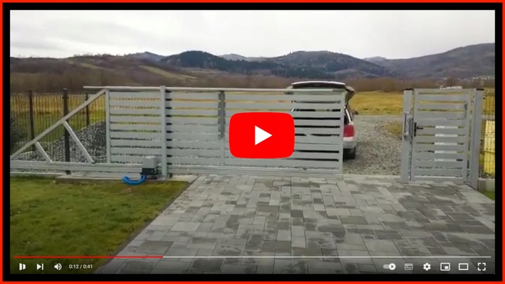 NAPĘD DO BRAMY PRZESUWNEJ ARM600 AUTOMAT 6m/600kg 4 PILOTY ZESTAW