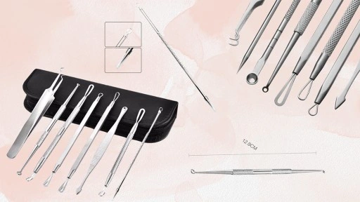 LYZECZKI ŁYŻECZKI UNY DO USUWANIA WĄGRÓW ZASKÓRNIKÓW WĄGRY USUWANIE 8 SZT