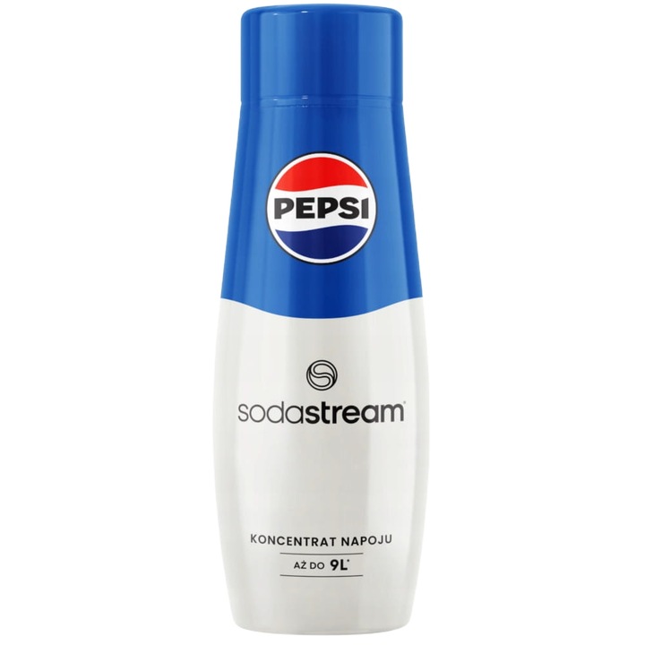 saturator SodaStream Terra czarna 2 butelki koncentrat + syrop Pepsi