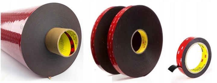 3M GPT-020 TAŚMA DWUSTRONNA CIENKA MOCNA GR.0,2 PRZEŹROCZYSTA 12MMX50M