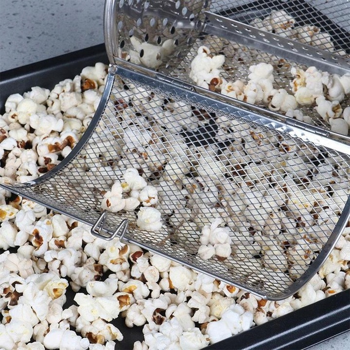 Kosz obrotowy do frytkownicy HFR 8209 i piekarników |stalowy kosz na