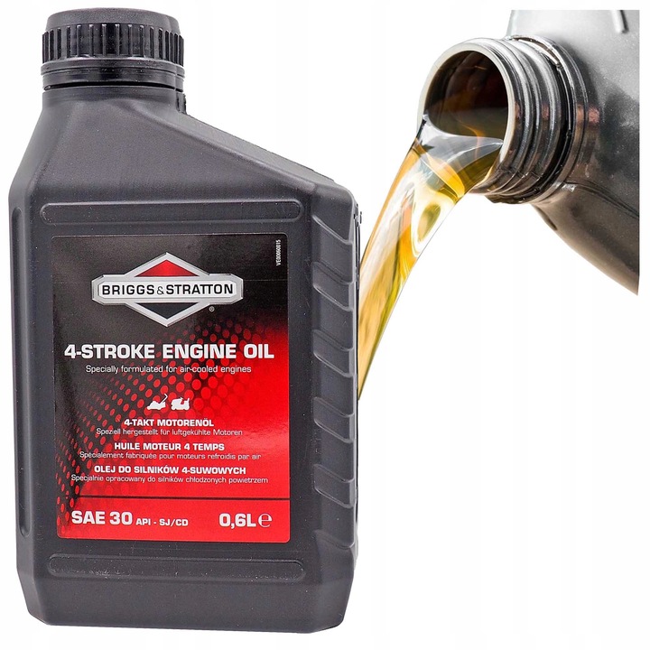 OLEJ KOSIARKI AGREGATU SILNIKÓW CZTEROSUWOWYCH SAE 30 0,6L BRIGGS&STRATTON