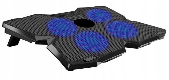 PODSTAWKA CHŁODZĄCA POD LAPTOPA PODKŁADKA USB LED DO NOTEBOOKA