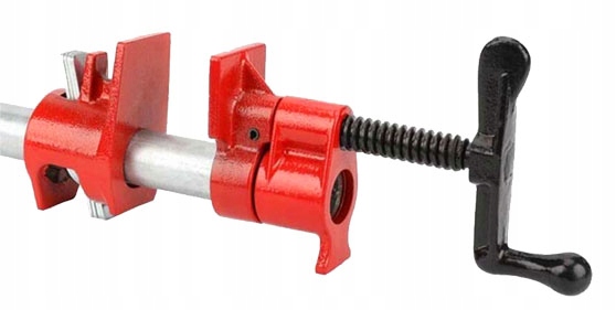 4-SZT ŚCISK STOLARSKI RUROWY BEZKOŃCOWY 3/4