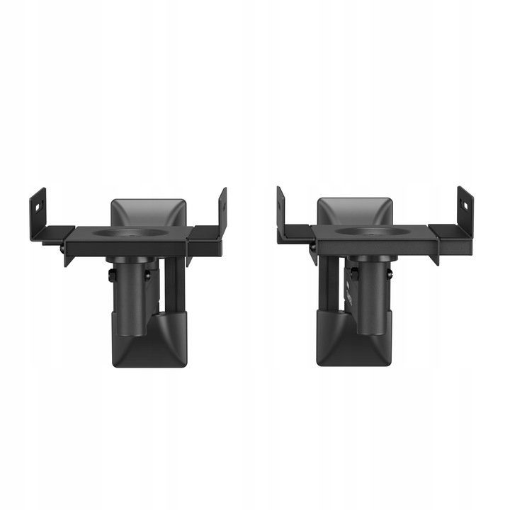 Uchwyty ścienne do głośników 2szt. Zaciskowe Regulowane Obrotowe