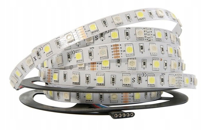 Taśma LED 5050 300 LED IP20 5m - RGBW + NEUTRALNA