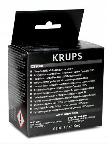 Krups XS9000 Płyn czyszczący system mleczny