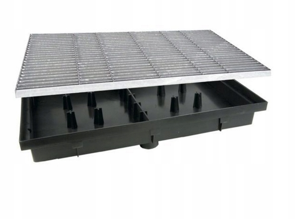 Wycieraczka z kratą Ocynk Komplet - Doskonała