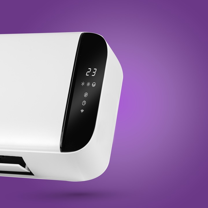 KURTYNA POWIETRZNA TERMOWENTYLATOR GRZEJNIK ELEKTRYCZNY 2000W PILOT + Wi-Fi