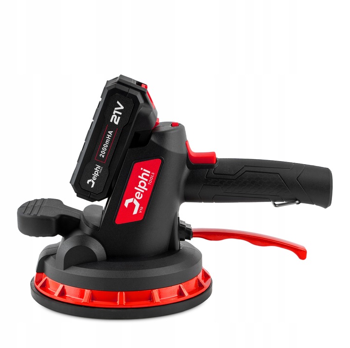 PRZYSSAWKA WIBRUJĄCA DO PŁYTEK WIBRATOR DO POZIOMOWANIA 2xAKU MOCNA 1000W