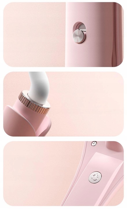 LOKÓWKA DUOMEI Profesjonalna Lokówka Falownica do włosów różowy 32MM