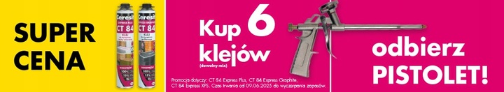 Ceresit CT 84 klej do styropianu i wełny 850 ml