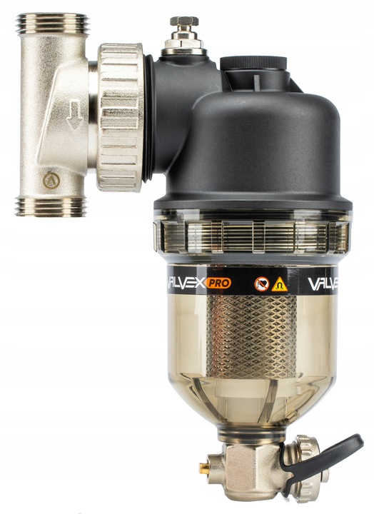 FILTR MAGNETYCZNY SEPARATOR ZANIECZYSZCZEŃ ODMULNIK INSTALACJI C.O 1"