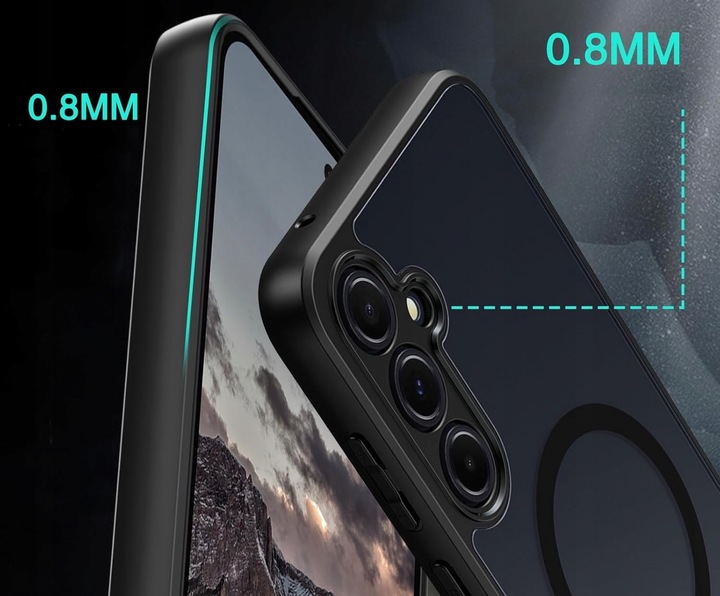 Etui do SAMSUNG A55 5G do MagSafe MATT CASE OCHRONA APARATU Szkło