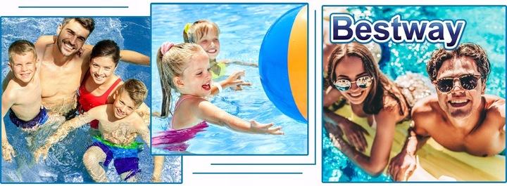 Basen stelażowy ZESTAW ogrodowy z pompą 366 x 100 Drabinka Filtr Bestway