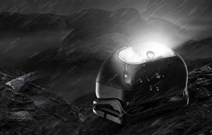 SUPERFIRE LATARKA CZOŁOWA AKUMULATOROWA CZOŁÓWKA LAMPKA NA GŁOWĘ LED 110LM