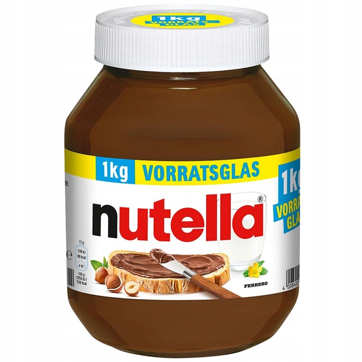 Nutella Krem Czekoladowy 1kg z Niemiec DATA 06/05/2026