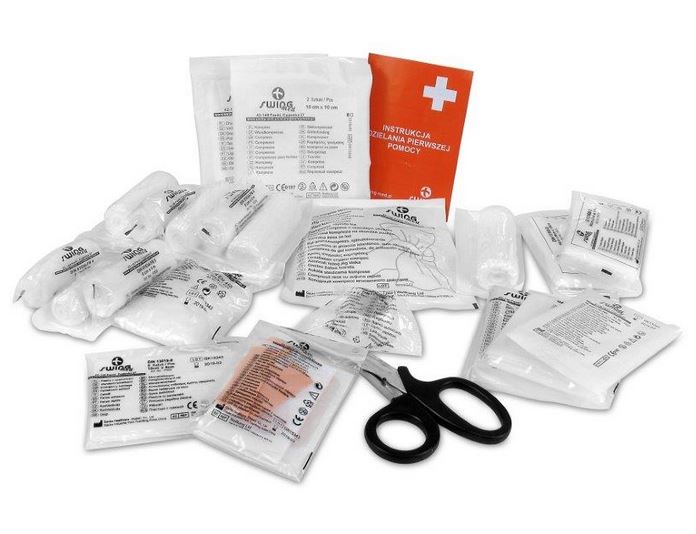 Apteczka K15 przemysłowa z wieszakiem + ustnik