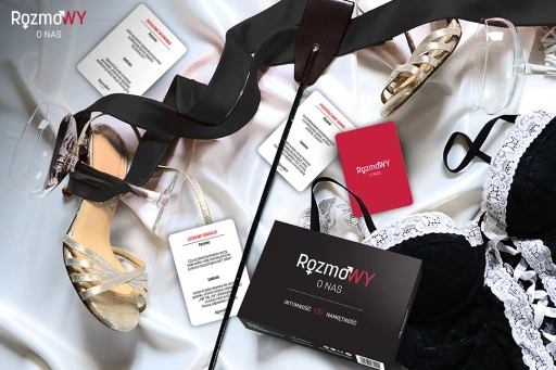 GRA DLA PAR - RozmoWY O NAS Intymność i Namiętność PREZENT na DZIEŃ KOBIET