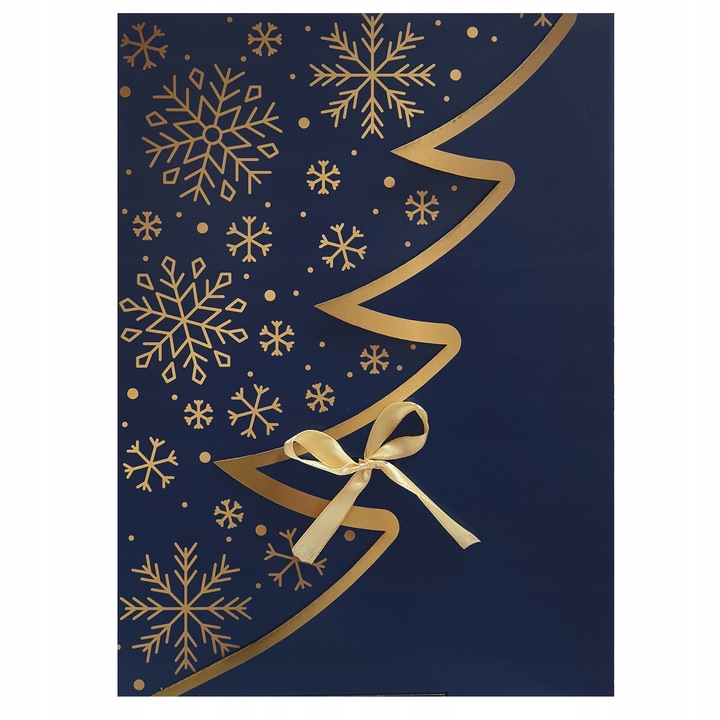 35x25x10 CM PUDEŁKO PREZENTOWE REKLAMOWE ŚWIĄTECZNE CHOINKA GRATIS 1605 C