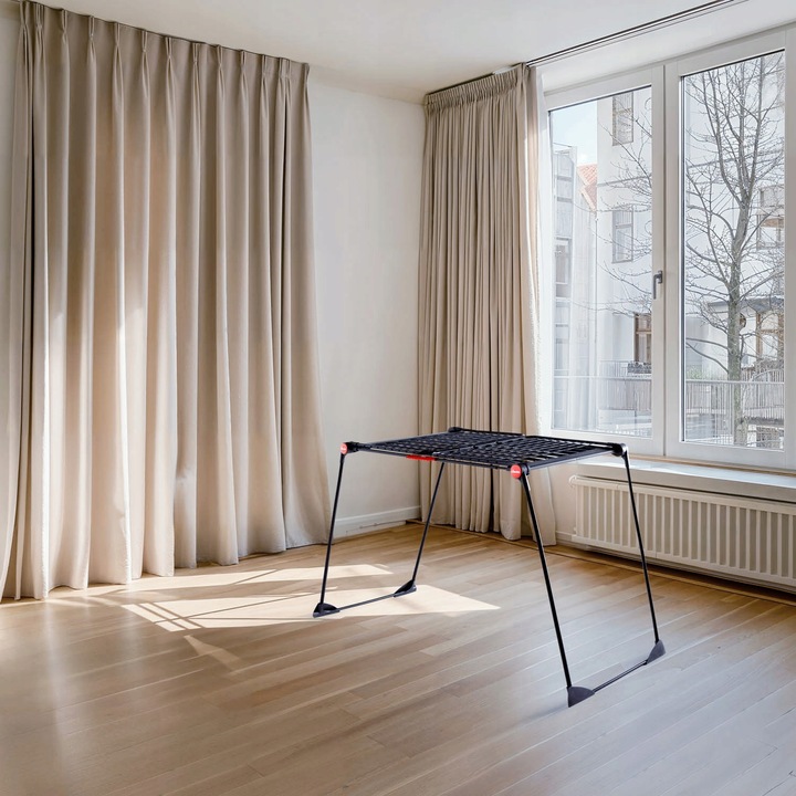 Suszarka na pranie ubrania VILEDA Infinity Flex Ultimate czarna