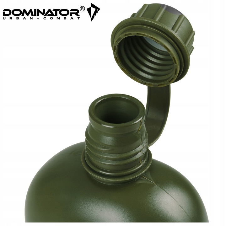 Manierka Turystyczna z Kubkiem Wojskowa 1L MENAŻKA BIDON DOMINATOR WZ.93