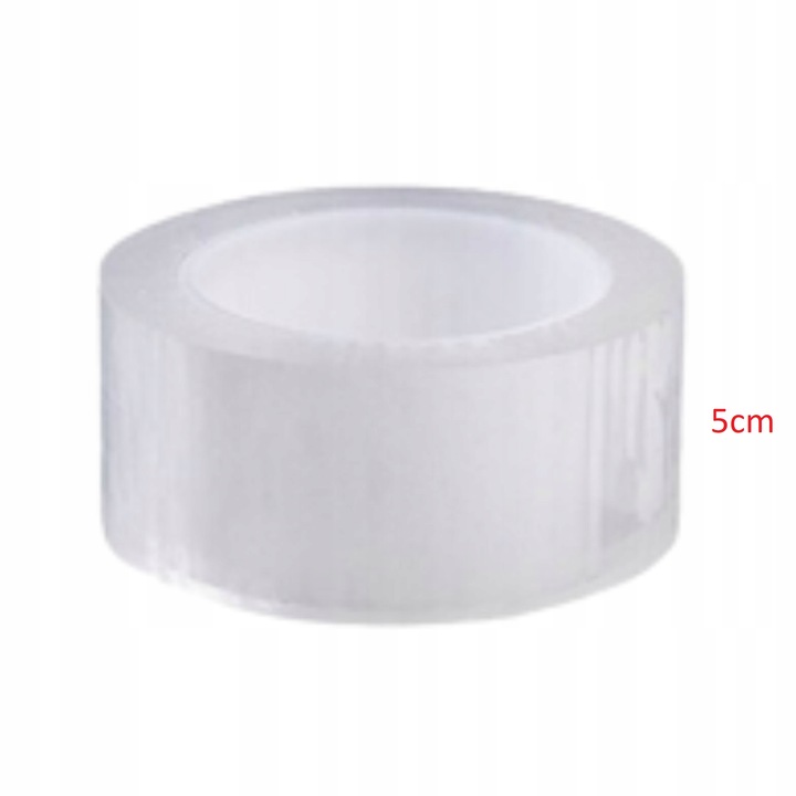 Taśma PRZEZROCZYSTA do BIUSTU 5m MODELUJĄCA taping