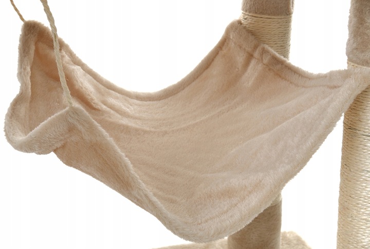 DRAPAK DLA KOTA WIEŻA LEGOWISKO DOMEK Z HAMAKIEM