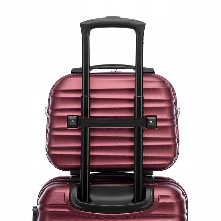 WITTCHEN Kosmetyczka podróżna z ABS z żebrowaniem